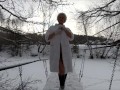 Russian Nude Girl Miss4motivated in forest
