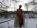 Russian Nude Girl Miss4motivated in forest