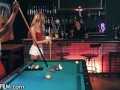 DevilsFilm Haley Reed & Her Bestie Fuck The Barman To Enjoy A Perfect Cum Swap
