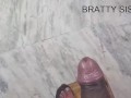 Indian Bhabhi Caught Devar Masterbating in her Bed - ( Hindi Audio ) (POV)
