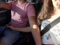 Mi novia me masturba mientras la llevo a casa | Argentina Amateur | ParejaPornhub