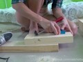 DIY Bed 3-1 - Angle drilling + bonus fuck