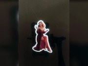 заливаю мылом зрелую милфу [в красном сексуальном платье]