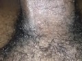 Stroking my Big Black Dick Late Night