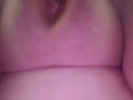 POV fucking my pussy with bad dragon toy