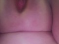 POV fucking my pussy with bad dragon toy