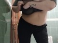 Public hot play on toilet Sexy bbw