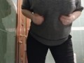 Public hot play on toilet Sexy bbw