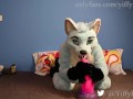 Yiffyfosque Murrsuit with huge toys
