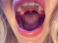 SWALLOWING mr Blue: Come play inside my GIANTESS MOUTH /ASMR VORE/ HQ - close up