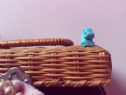 SWALLOWING mr Blue: Come play inside my GIANTESS MOUTH /ASMR VORE/ HQ - close up