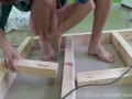 DIY Bed 3-4 - Frame assemblyng + Bonus Ball suck till cum