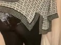 Sensual curvy PAWG w perfect tits and a huge ass trashy seductive striptease, velvet and fishnets