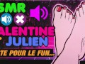 ASMR FRANÇAIS / L'histoire de Valentine et Julien