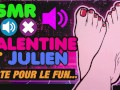 ASMR FRANÇAIS / L'histoire de Valentine et Julien