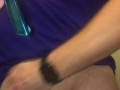 Little pocket Vibrator, Big Cumshot!