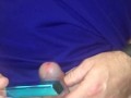 Little pocket Vibrator, Big Cumshot!