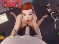 Brigitte Deepthroath Cumshot from Overwatch