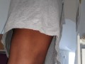 CANDID UPSKIRT No PANTIES - THICK BOOTY and CAMELTOE POV