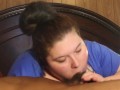 riding and deepthroating sloppy lynn real good big pussy