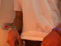 Masturbating on a plane
