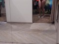 First time I'm filming myself naked in a fitting room