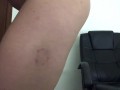 Strip Tease and Dildo Masturbation