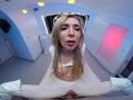 Blonde Babe Aiden Ashley As EMMA FROST Letting You Into Her Pussy VR Porn