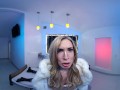 Blonde Babe Aiden Ashley As EMMA FROST Letting You Into Her Pussy VR Porn