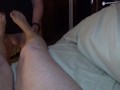 GILF StepAunt Ann starts With  Joi And Foot Worship Ends up Giving Foot Job With Cum Shot