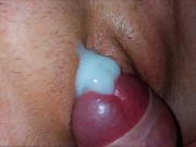 "Fill me up with your cum!" Powerful creampie after sex in three positions!