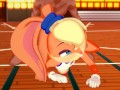 Space Jam - Lola Bunny gets fucked after training - Hentai