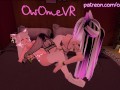 "wholesome" VRchat erp OwO [Intense moaning, Lesbian, ASMR, 3D Hentai, Scissoring]