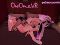 "wholesome" VRchat erp OwO [Intense moaning, Lesbian, ASMR, 3D Hentai, Scissoring]