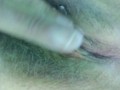 Spit on my clit and come taste me