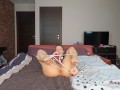Hot Brunette Plays With Pussy When She Is Alone At Home