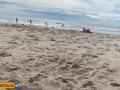 Quickie  in the bush on the beach - Anal outdoor