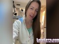 Amateur pornstar LOTS of sexy fun with anal plug cock ratings bloopers twerking & more - Lelu Love