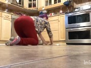  Free Use Wife Cleaning Floors on All Fours