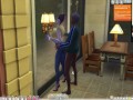 The Sims 4: Hot sex in the library with the eldest