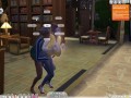 The Sims 4: Hot sex in the library with the eldest