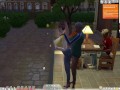 The Sims 4: Hot sex in the library with the eldest