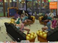 The Sims 4: Passionate sex on the couch for 8 people