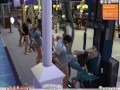 The Sims 4:8 people gym weightlifting machine training sex