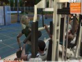 The Sims 4:6 people gym weightlifting machine training sex