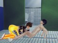 fucked tracer on the floor