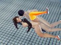 Met a hot tracer in the toilet