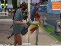 The Sims 4:8 people pole dancing hot sex