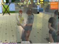 The Sims 4:10 people having hot sex in a transparent shower - Part 2