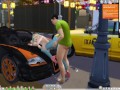 The Sims 4:Outdoor sports car passion sex